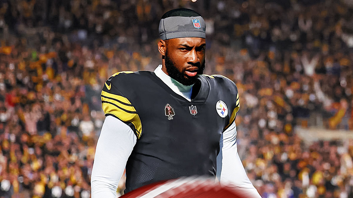 Mike Williams in a Steelers jersey.
