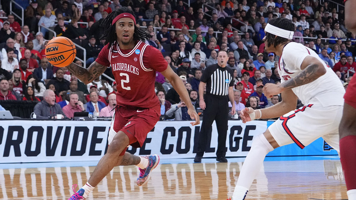 Arkansas basketball news: Boogie Fland enters transfer portal, but there's a catch