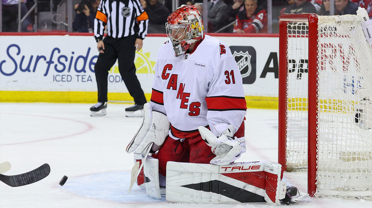 Hurricanes hit with discouraging Frederik Andersen injury