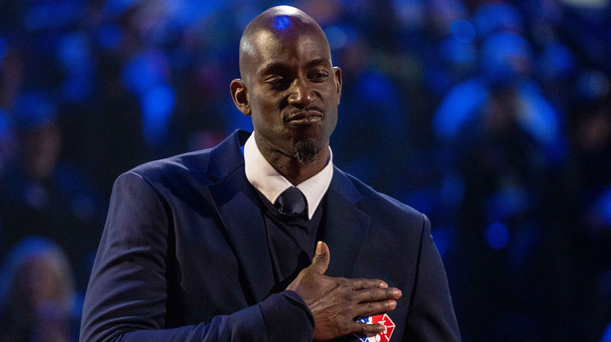 Kevin Garnett’s hyped reaction to looming Bronny James-Cooper Flagg showdown