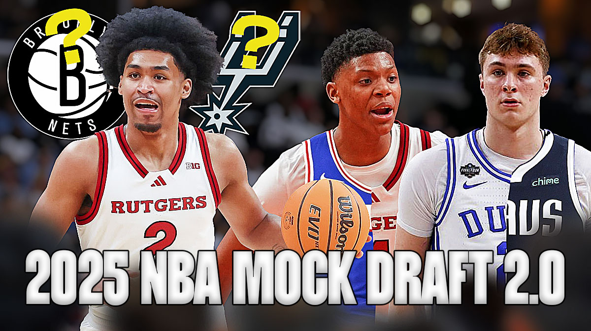 2025 NBA Mock Draft 2.0: Could Spurs actually trade Dylan Harper to Nets?