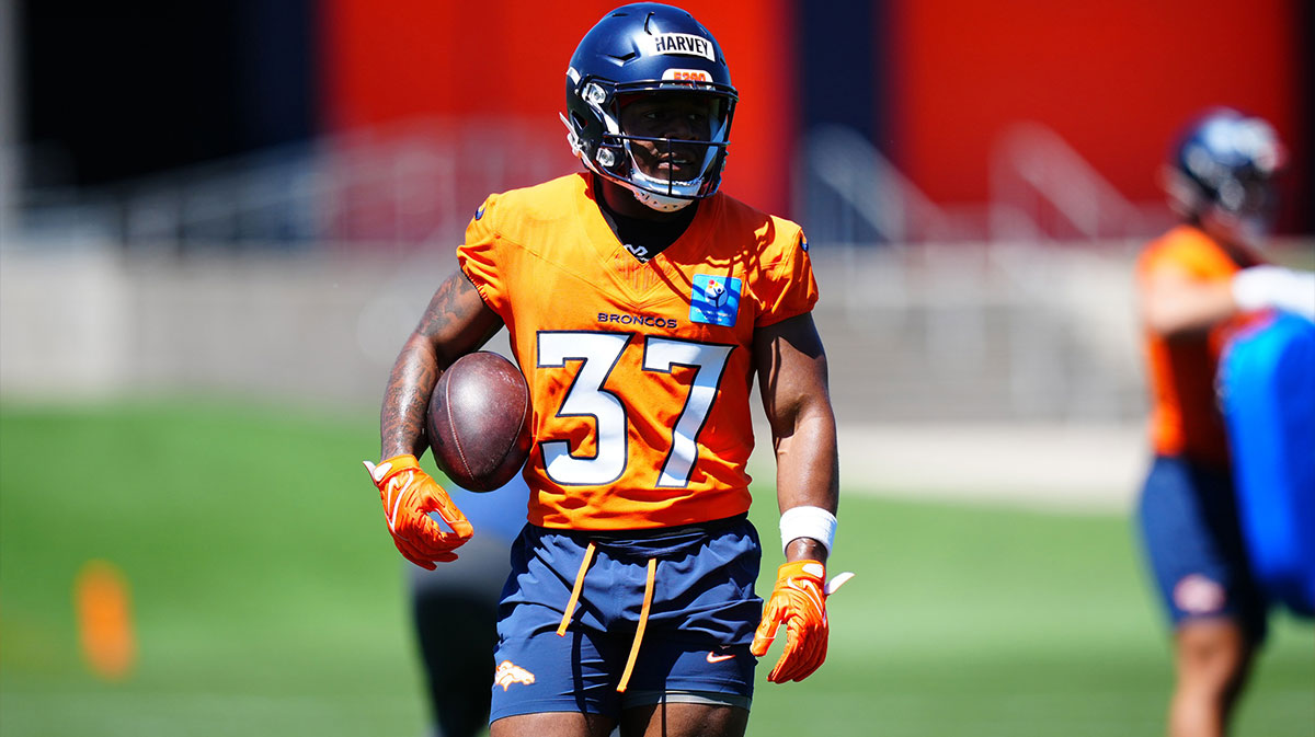 RJ Harvey issues mission statement before rookie season with Broncos