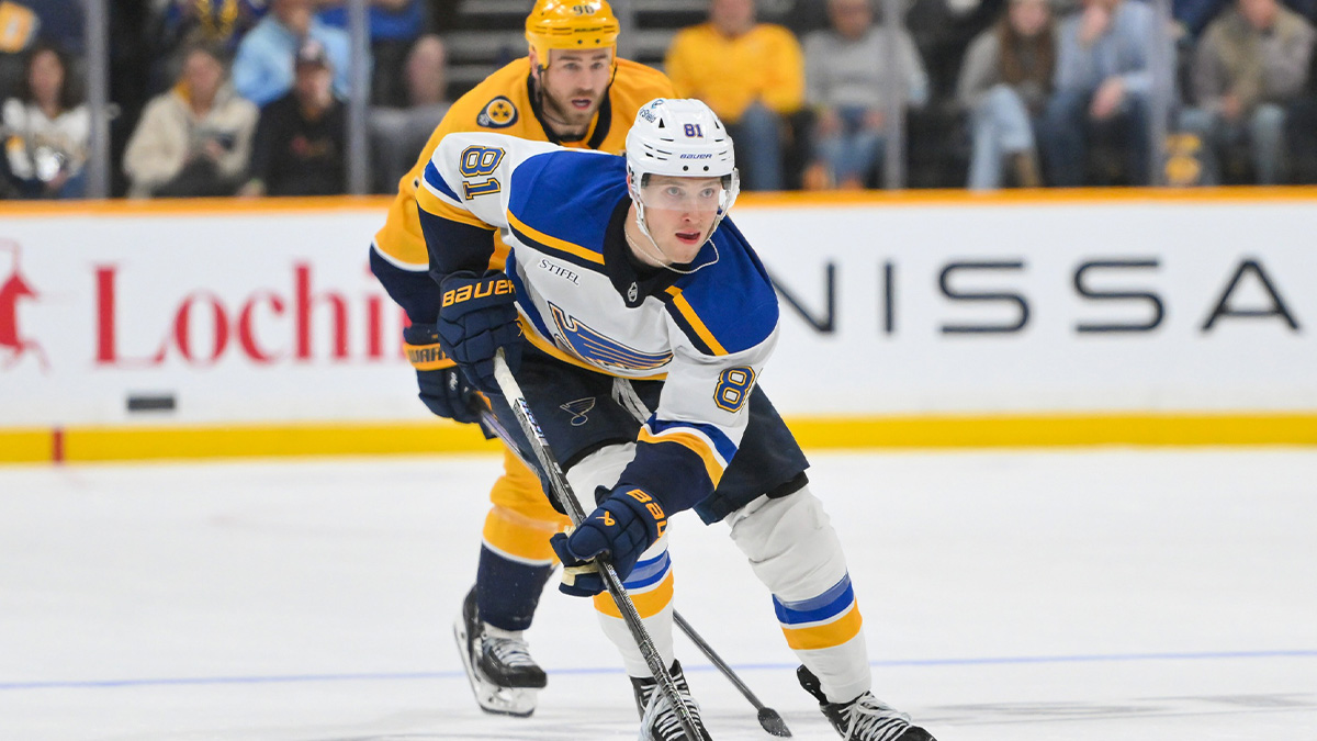 Blues get key Dylan Holloway injury news after playoffs