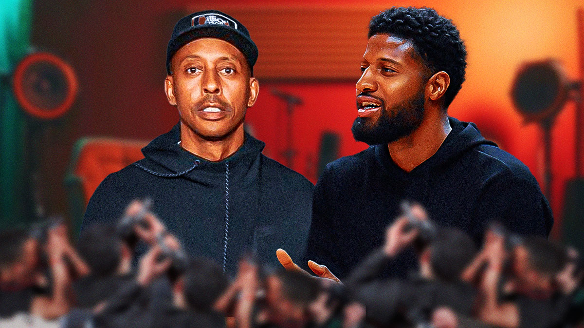 76ers’ fan Gillie says the harsh truth to Paul George’s face