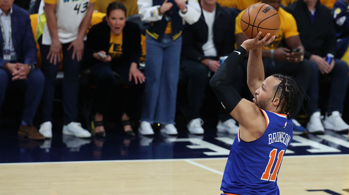 Jalen Brunson’s reaction to Charles Barkley’s Tom Thibodeau callout