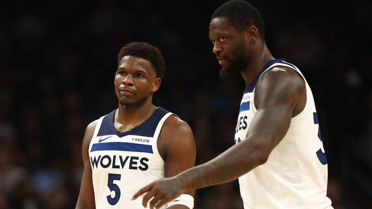 Timberwolves’ Anthony Edwards, Julius Randle laugh at box score after loss vs. OKC