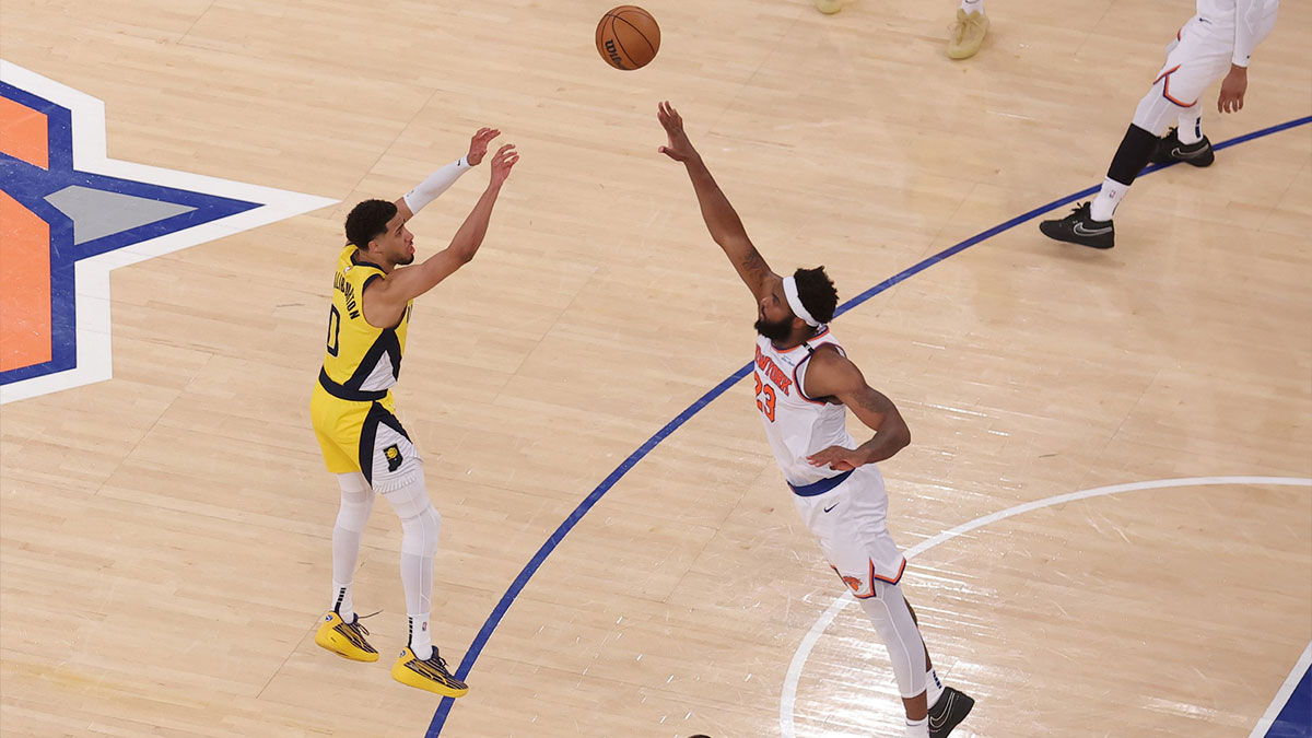 Inside the NBA’s live reaction to Pacers’ Tyrese Haliburton shot is electric