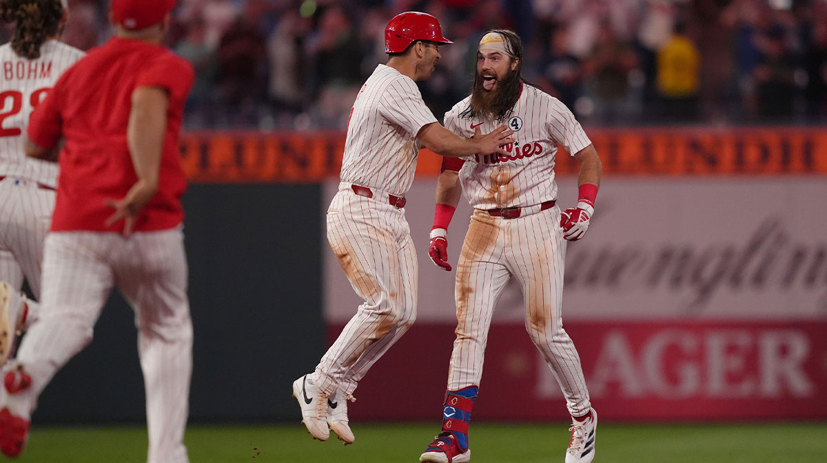 Phillies’ Brandon Marsh hits personal milestone in wild walk off win vs. Cubs