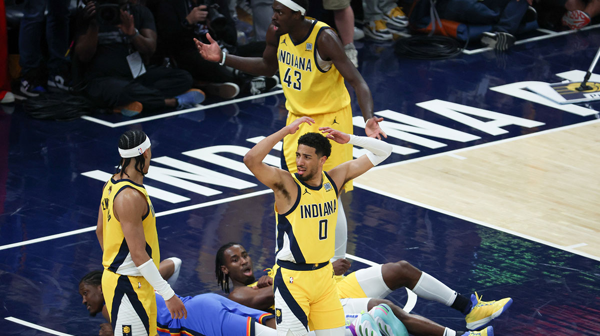 Pacers’ Tyrese Haliburton gushes over Indiana’s ‘Great White Hope’ after forcing Game 7