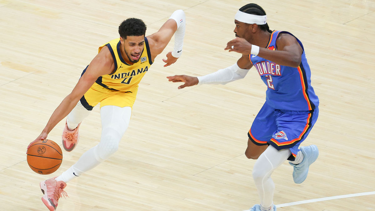 Thunder’s Shai Gilgeous-Alexander shows classy move on Tyrese Haliburton after Pacers star’s injury
