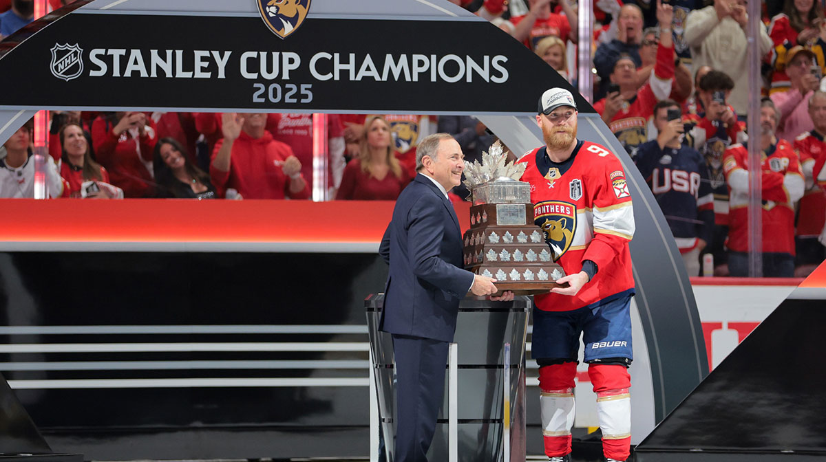 Panthers’ Sam Bennett drops truth bomb on winning Conn Smythe Trophy