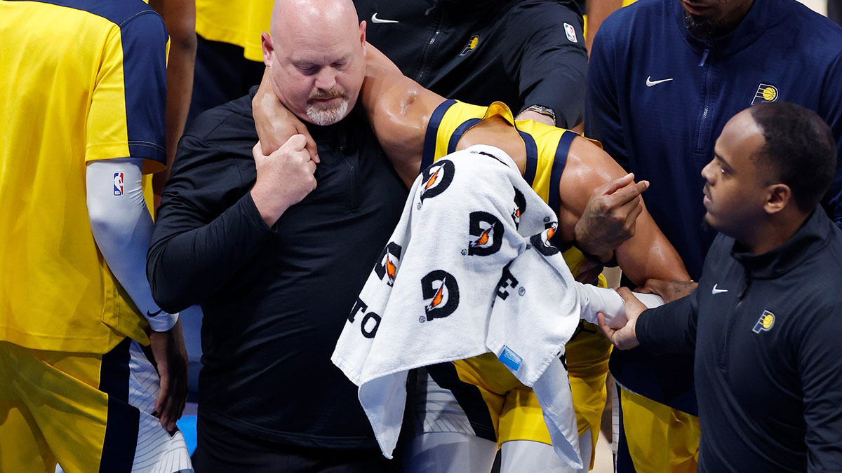 Tyrese Haliburton’s facial expression after painful injury goes viral